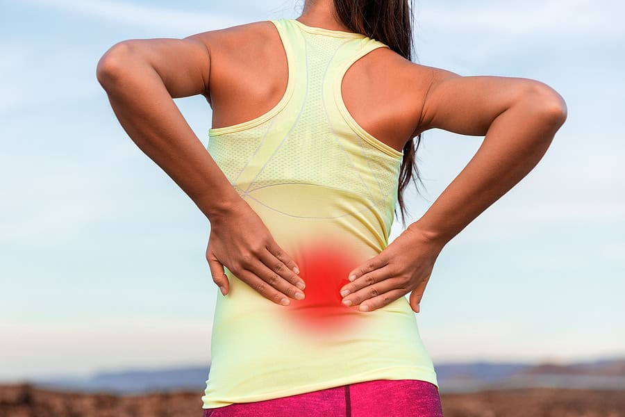 Bigstock Back pain sport injury woman w 395205812