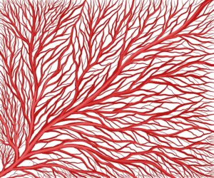Blood vessels including capillaries