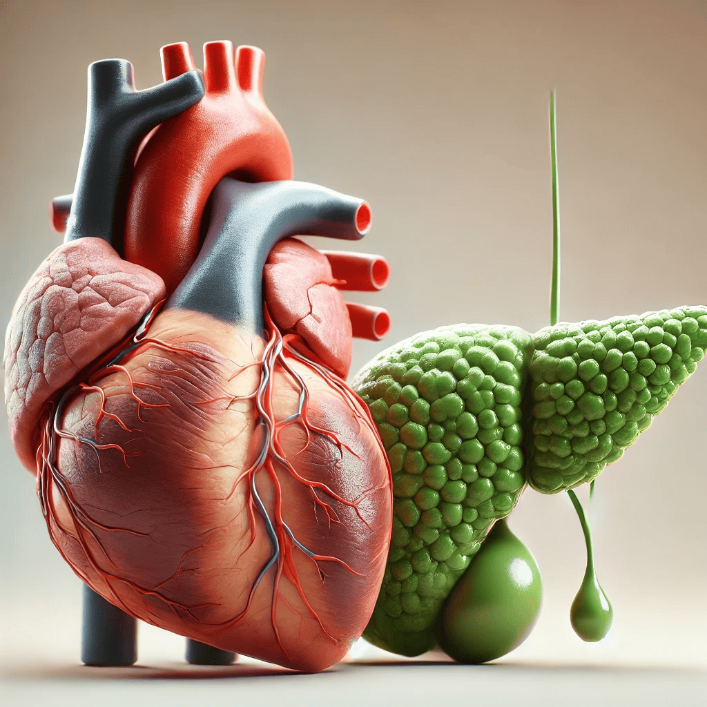 Heart and gallbladder